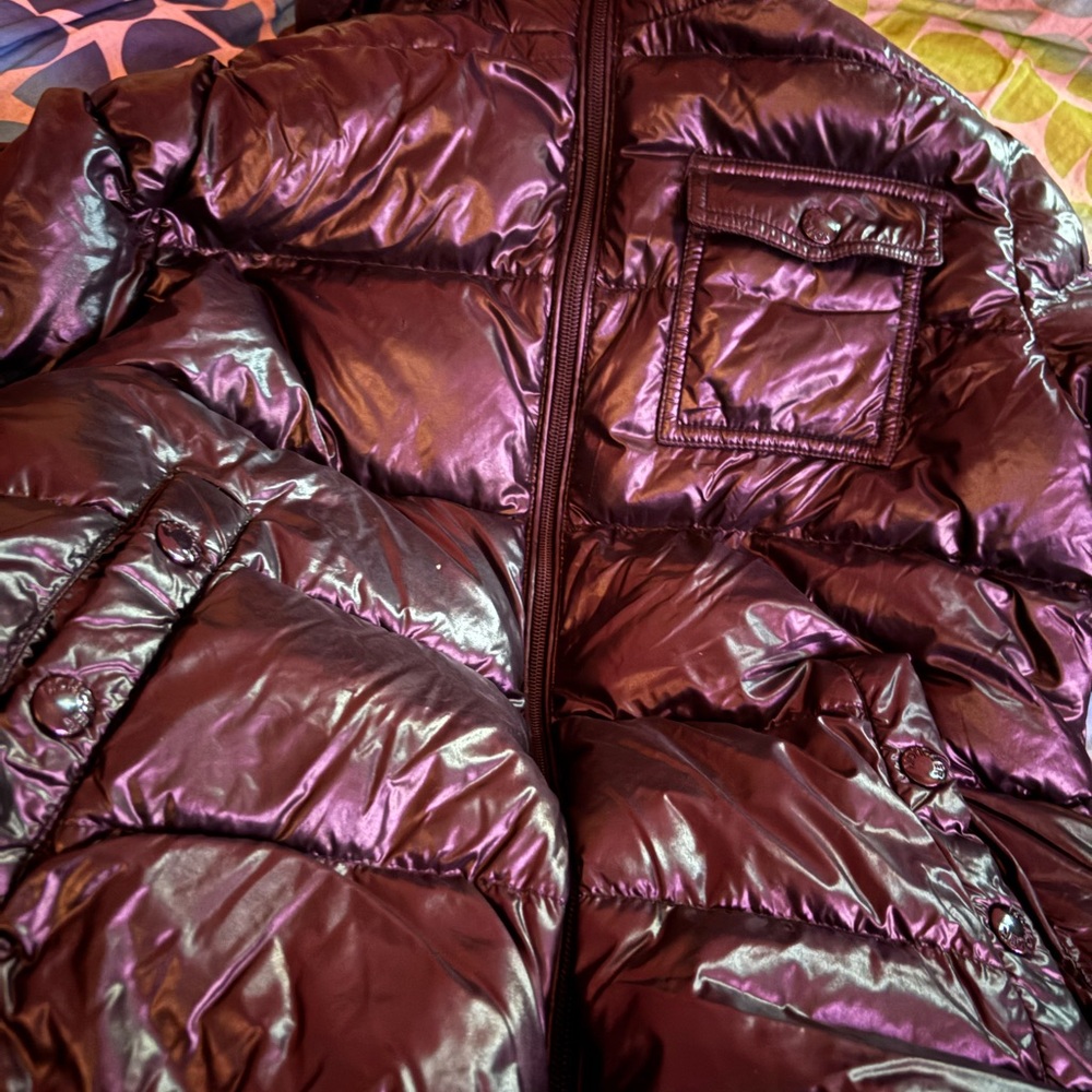 Moncler Glossy Black Puffer Jacket